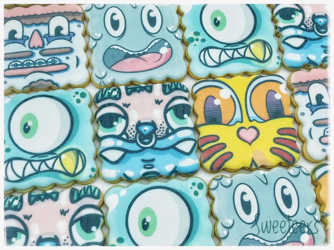 Galletas Personalizadas con glasa en Madrid